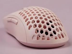 AJAZZ AJ199 Wireless Gaming Mouse,59G Ultra Lightwieght-Huanuo Micro Switch-26K PAW3395 Sensor-40Hrs Battery Life-2.4G/USB-C Mouse Gaming -Wireless Computer Mouse 6 Programmable Buttons,100% PTFE Feet