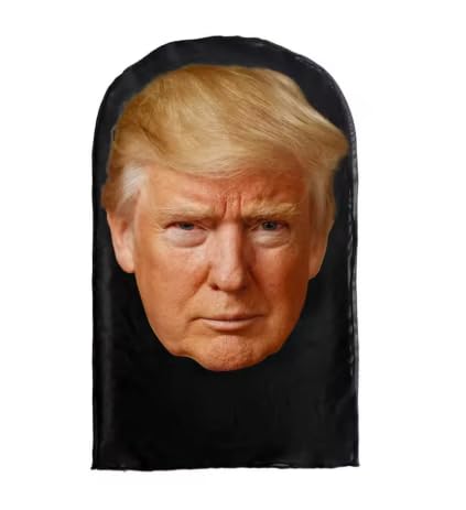 Realistic 3D Printed Face Balaclava Mask – Breathable Microfiber, Ultra-Stretch Fit for President Parody, Funny Costume Parties