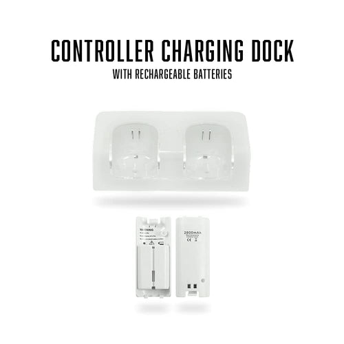 Nintendo Wii Console, White Premium Bundle (Renewed)