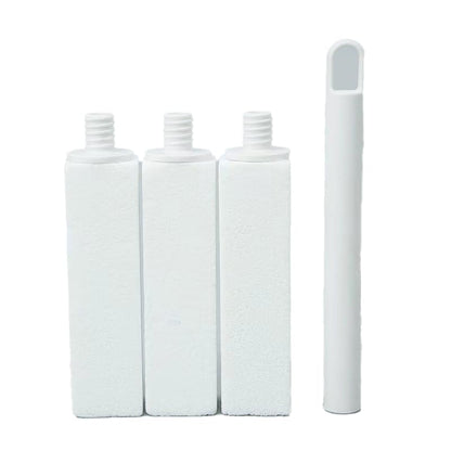 Simple Life Pumice Stone Toilet Bowl Cleaner | Long Handle & Eco-friendly Screw-on Pumice Stones | Scouring Stick for Toilet Cleaning, Stain Removal on Toilets, Grills, Tiles, Grout & Pools | 3 Pack