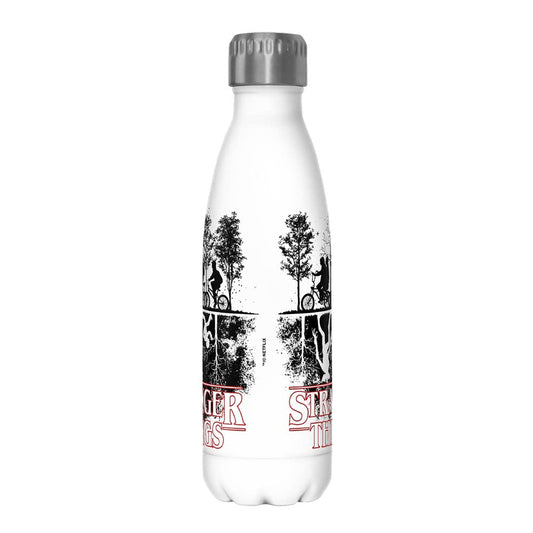 Netflix Stranger Things Upside down 17 oz Stainless Steel Bottle, Multicolor