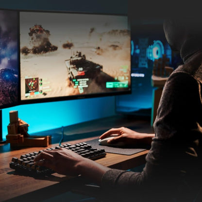 Logitech G413 TKL SE Mechanical Gaming Keyboard - Compact Backlit Keyboard with Tactile Mechanical Switches, Anti-Ghosting, Compatible with Windows, macOS - Black Aluminum