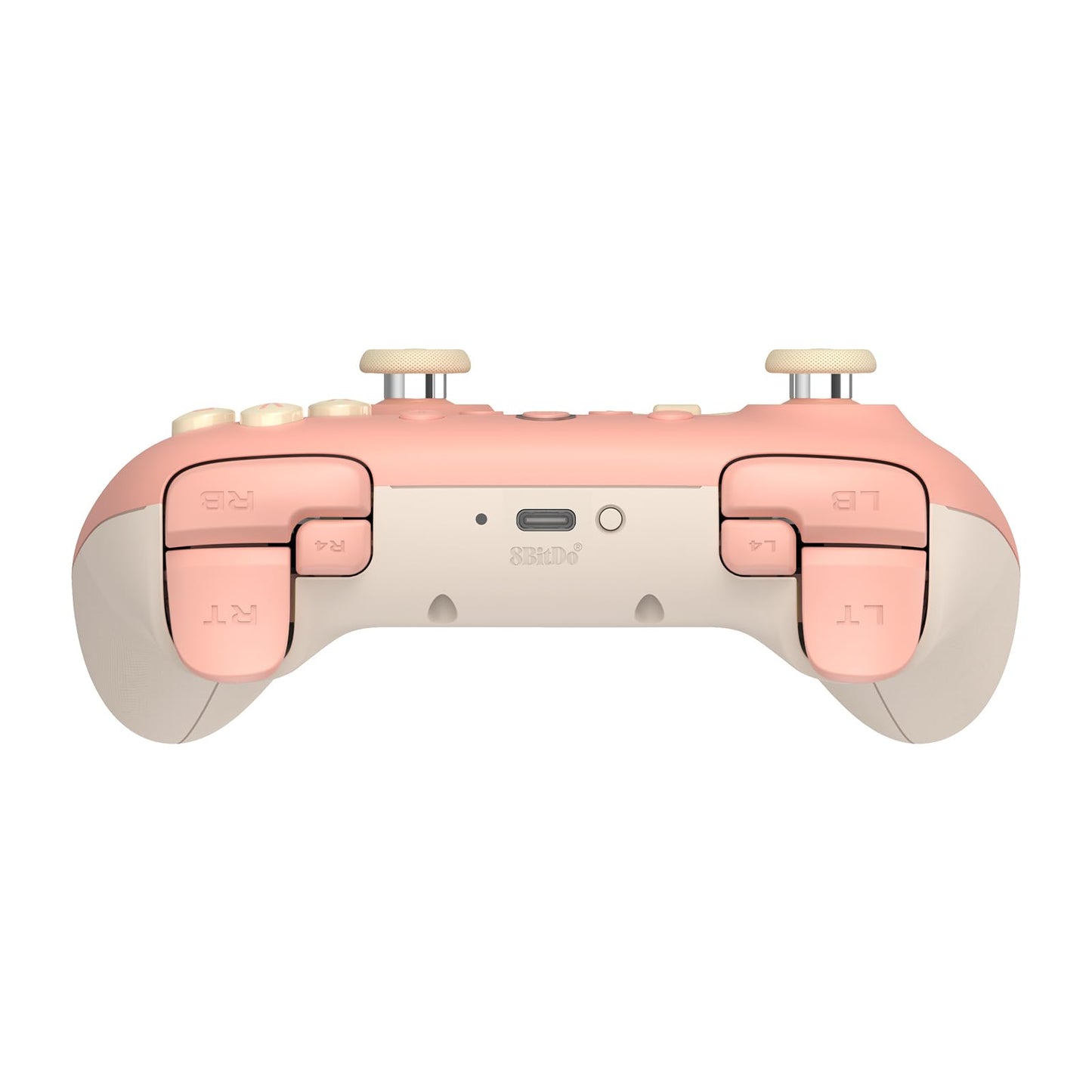 8BitDo Ultimate 2C Wireless Controller for Windows PC and Android, with 1000 Hz Polling Rate, Hall Effect Joysticks and Triggers, and Remappable L4/R4 Bumpers (Peach)