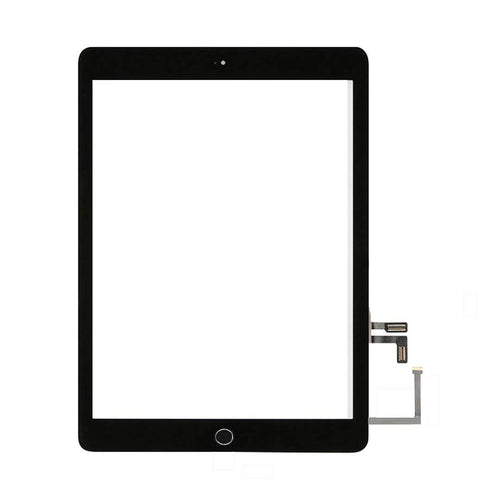 Zentop for Black iPad 5 2017 9.7 inch （A1822, A1823） Touch Screen Digitizer Assembly Replacement with Home Button, Camera Bracket, Pre-Installed Adhesive, Tool Repair Kit