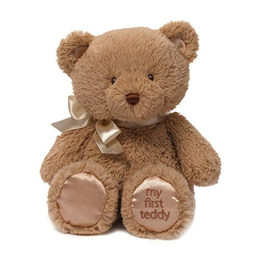 GUND Baby My First Teddy Bear, Ultra Soft Animal Plush Toy for Babies and Newborns, Tan, 10”