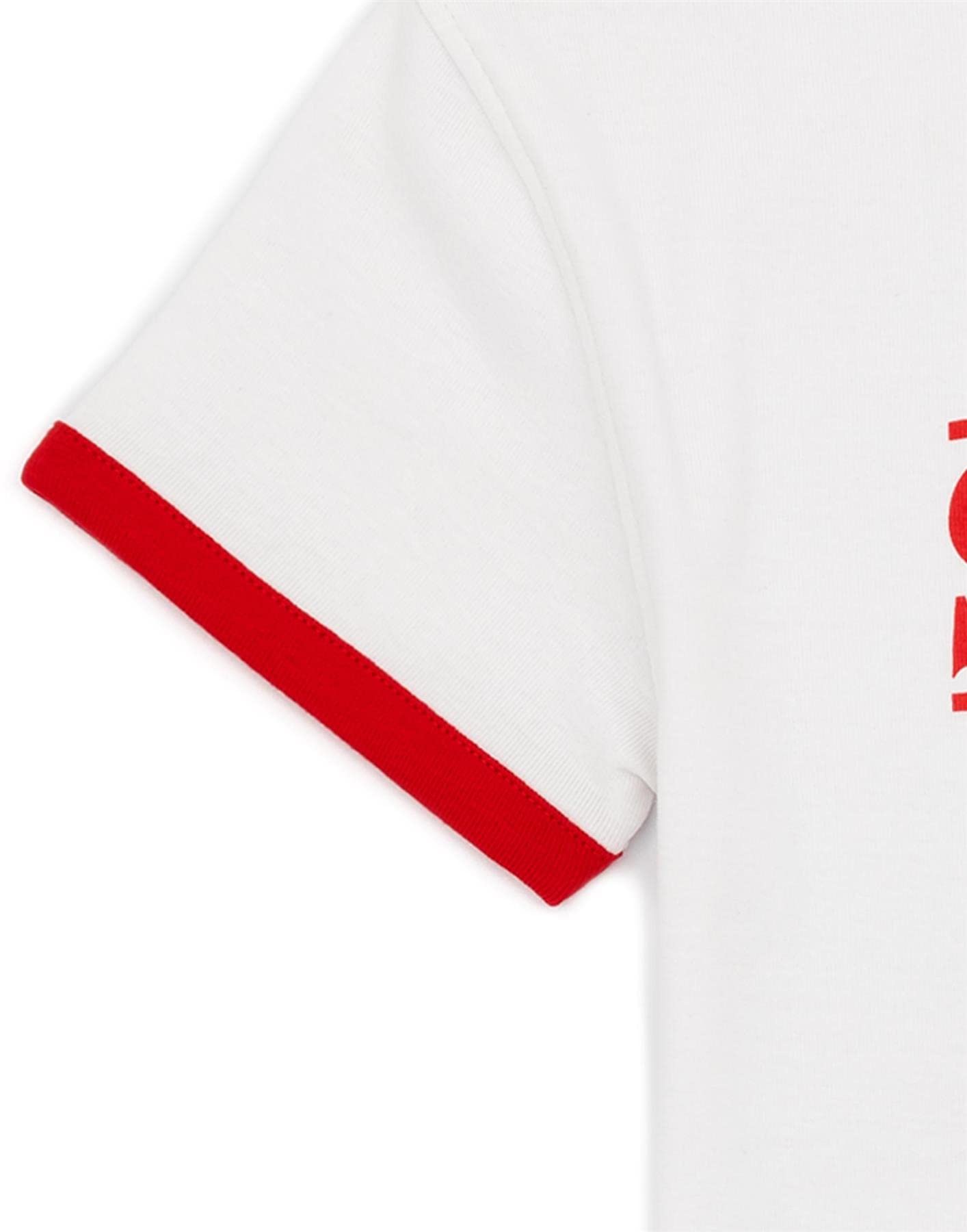 Stranger Things Kids T-Shirt & Shorts Daywear Set | Girls Max Character Striped Shorts White T-Shirt Complete Outfit | Netflix Series Merchandise