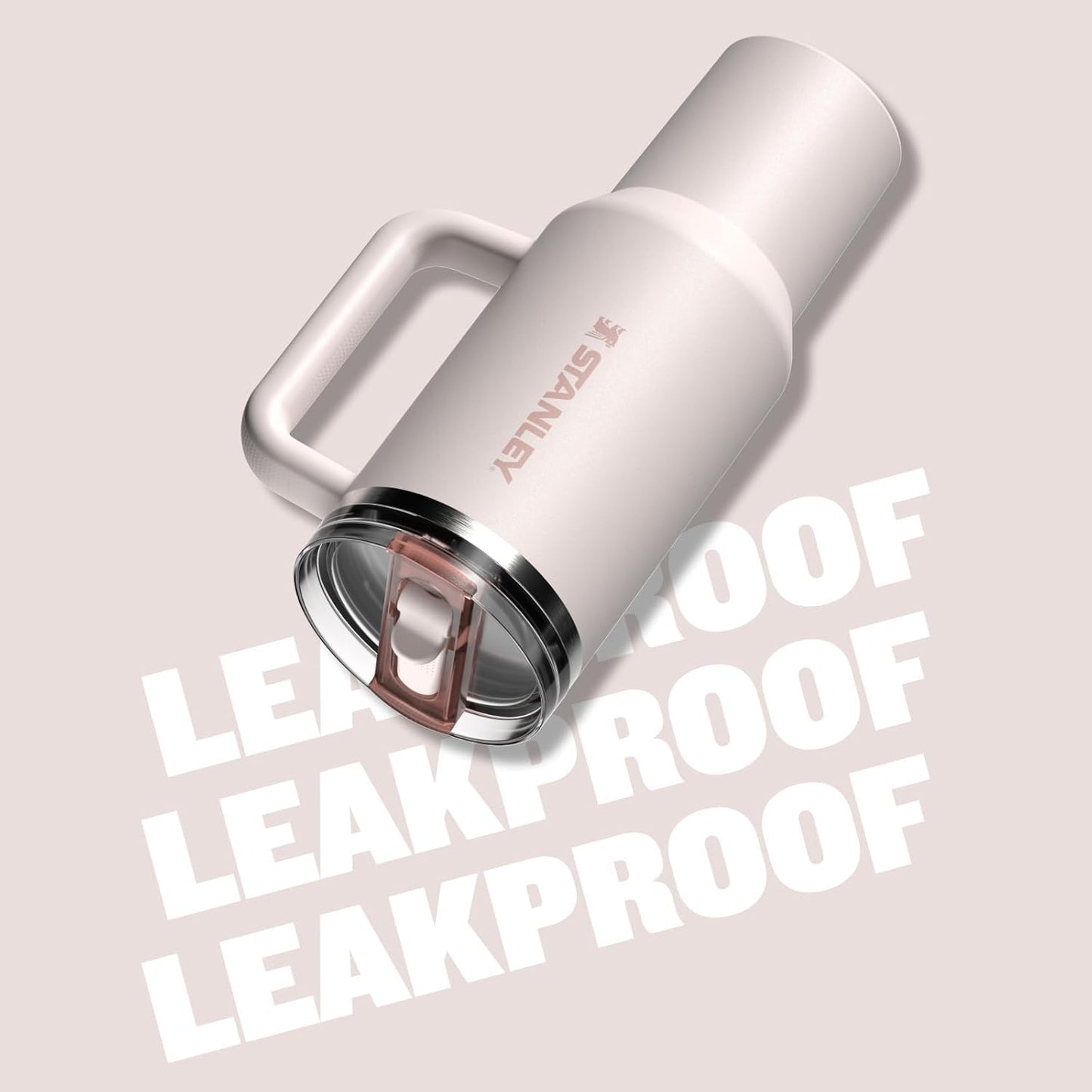 STANLEY Quencher ProTour Flip Straw Tumbler with Leakproof Lid 30 oz | Built-In Straw and Handle | Cup Holder Compatible for Travel | Insulated Stainless Steel Cup | BPA-Free | Goldenrod Fade