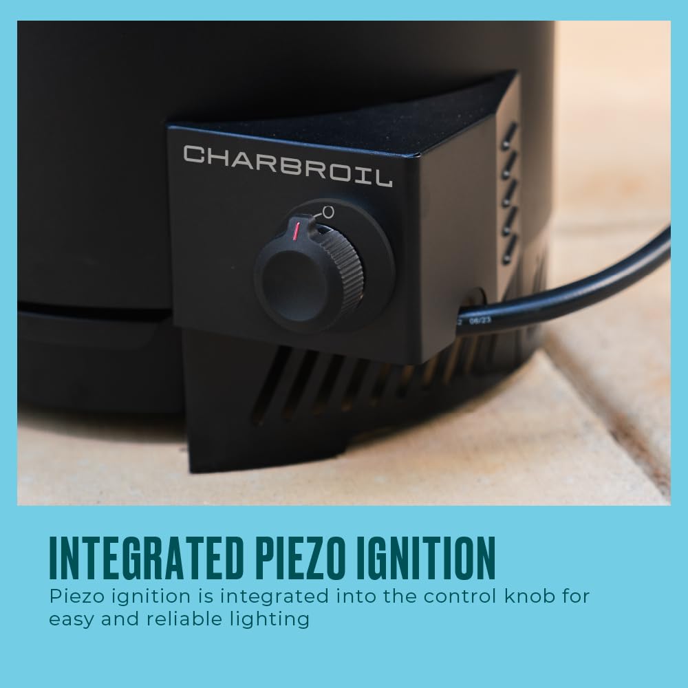 Charbroil The Big Easy Oil-Less Turkey Fryer | Outdoor Air Fryer | Propane Cooker, Black - 24102165