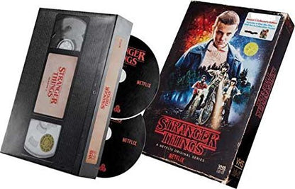 Stranger Things: Season One: 4-disc DVD/Blu-Ray Collectors Edition Box Set (Exclusive VHS Box Style Packaging)