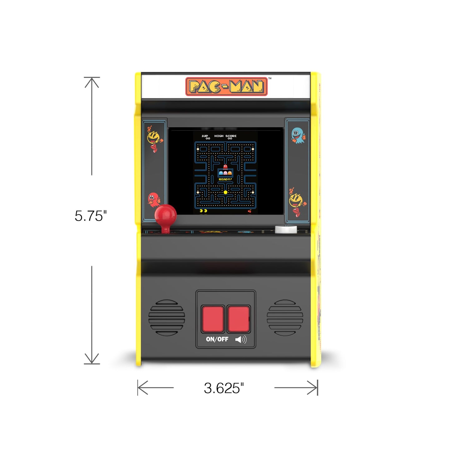 Arcade Classics - Retro Mini Arcade Game, Full Color Screen, Classic Handheld Electronic Game Console, 90s Toy, Great Gift for Kids 8+, Pac-Man