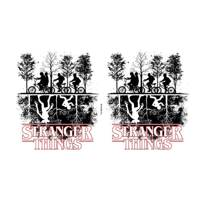 Netflix Stranger Things Upside down 17 oz Stainless Steel Bottle, Multicolor