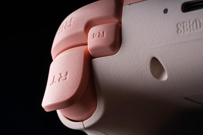 8BitDo Ultimate 2C Wireless Controller for Windows PC and Android, with 1000 Hz Polling Rate, Hall Effect Joysticks and Triggers, and Remappable L4/R4 Bumpers (Peach)