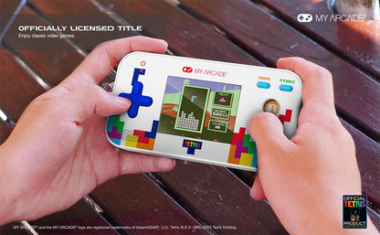 My Arcade Tetris Gamer V: Puzzle Games, Officially Licensed Portable Handheld Game with 201 Games, 2.5" Full Color Screen, Pocket Size
