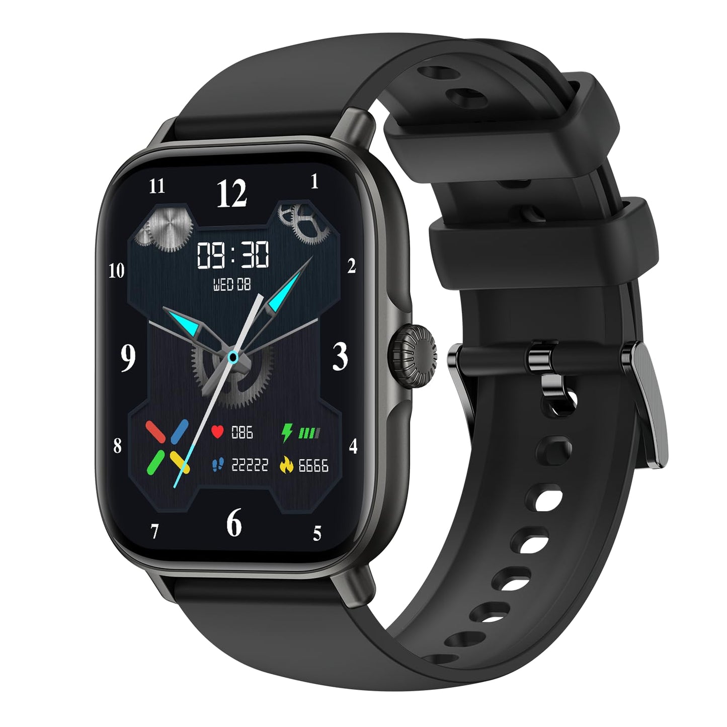 Smart Watch for Men Fitness Tracker: Running Waterproof Bluetooth Make Answer Call Digital Mens Watches Smartwatch Android Phones iPhone Samsung Compatible Heart Rate Monitor Step Pedometer