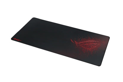 ASUS ROG Sheath Gaming Mouse Pad – 35.4” x 17.3", Extra-Large Surface, Pixel-Precise Tracking, Anti-Fray Stitched Edges, Non-Slip Base - Black/Red