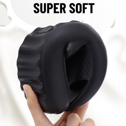 Comwarm Cloud Slide Sandals for Women Men Ultra Comfort Recovery Pillow Slippers Soft Summer Beach Shoes with Low Arch Support,Matte Black Size 7.5-8.5 Wonmen/6-7 Men