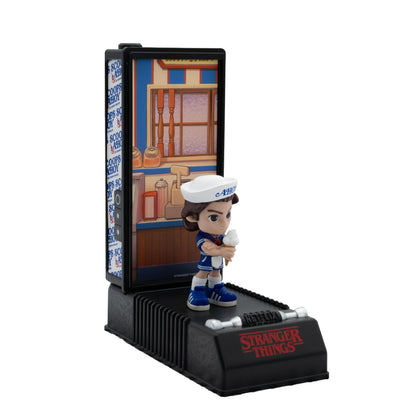 YuMe Stranger Things Walkie Talkie Collectible | Upside Down Capsule Series 3 Surprise Mini Figure & Display Stand | Netflix Merchandise | Kids, Adults & Series Fans Toy Gift | Get All 8 Characters