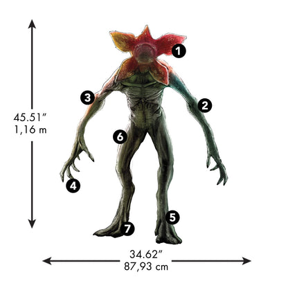RoomMates RMK5142GM Netflix Stranger Things Demogorgon Peel and Stick Giant Wall Decal