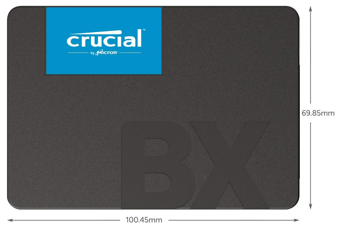 Crucial BX500 1TB 3D NAND SATA 2.5-Inch Internal SSD, up to 540MB/s - CT1000BX500SSD1, Solid State Drive