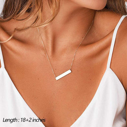 Dainty Layering Simulated Pearls Bar Necklace Hammered Disc Pendant Necklaces Simple Layering Necklace Choker for Women