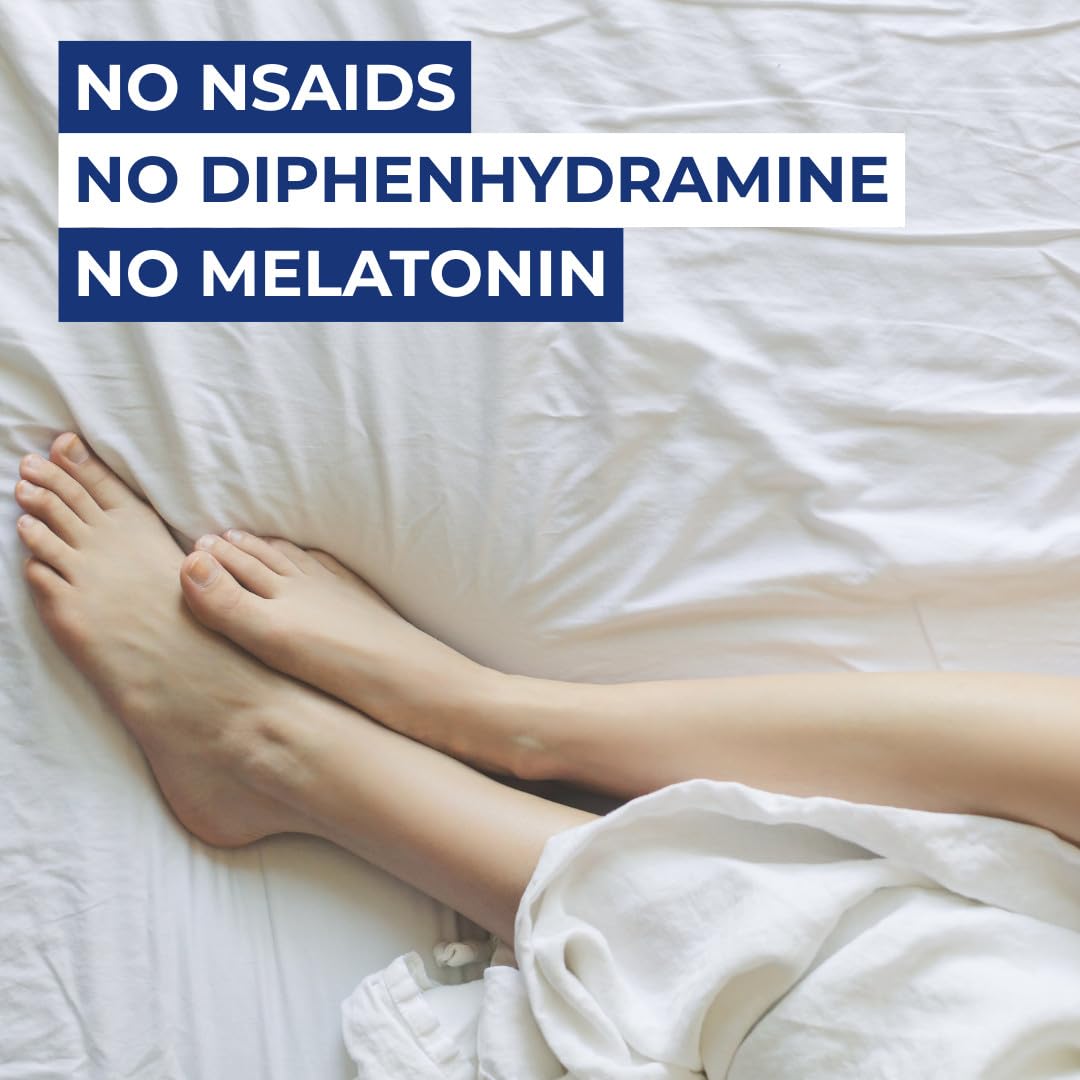 Hyland's Leg Cramps PM, Relief of Nighttime Leg, Calf, and Foot Cramps, 50 Quick-Dissolving Tablets