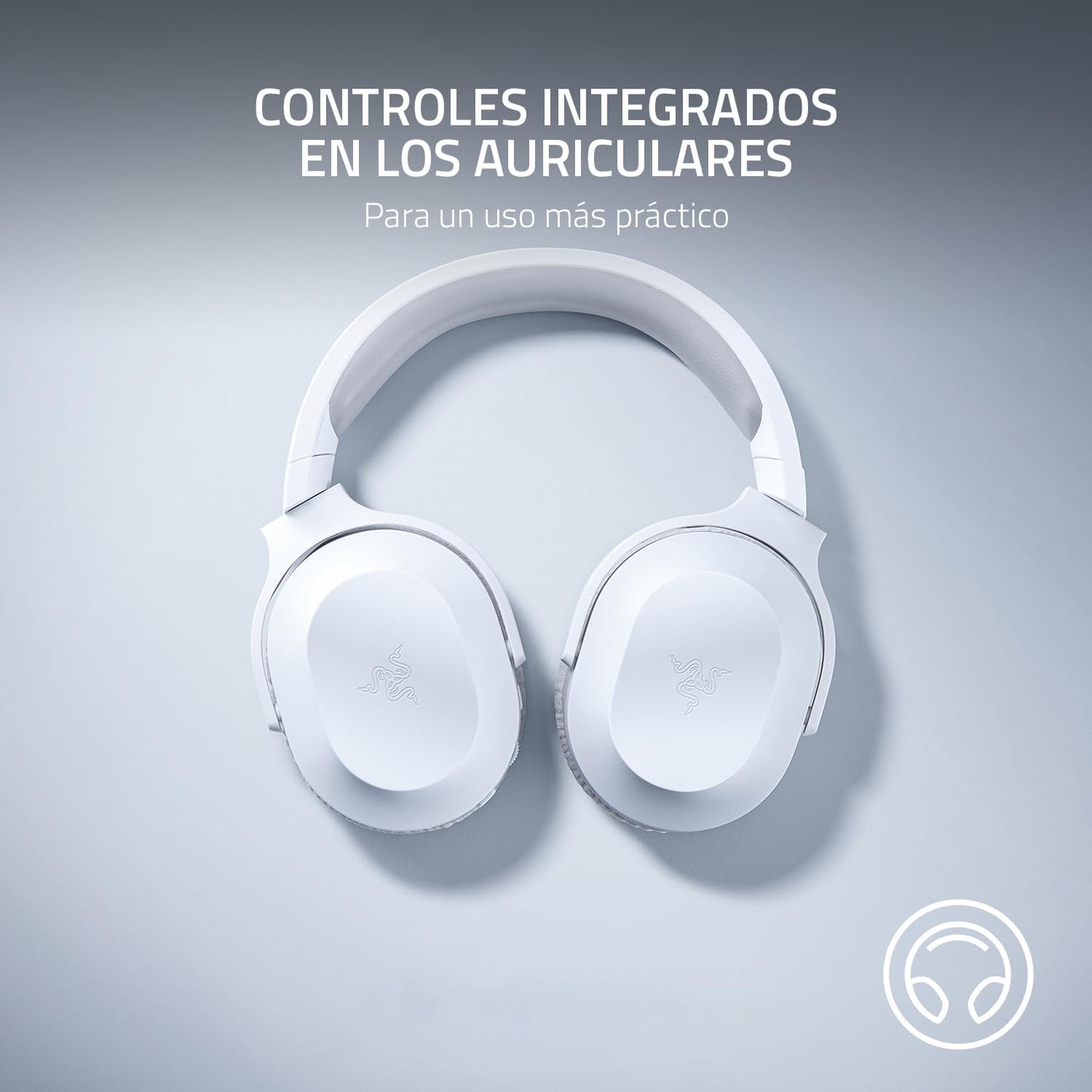 Razer Barracuda X Wireless Gaming & Mobile Headset (PC, PlayStation, Switch 2, Android, iOS): 2.4GHz Wireless + Bluetooth - Lightweight - 40mm Drivers - Detachable Mic - 50 Hr Battery - Mercury White