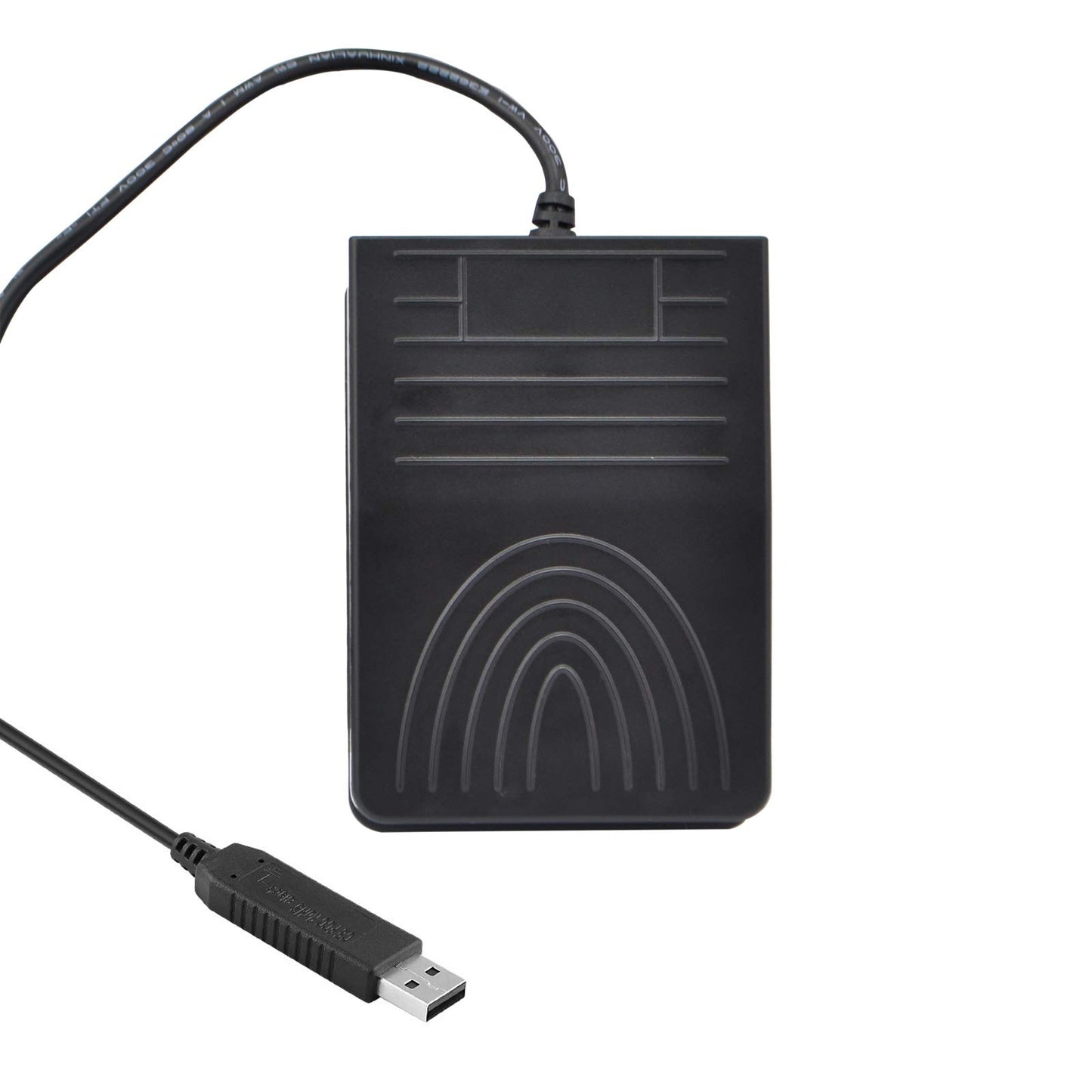 [Upgraded] iKKEGOL USB Foot Pedal Switch Video Game PC Hands Free Footswitch One Key Control Program Computer Mouse Keyboard HID with 2M Cable