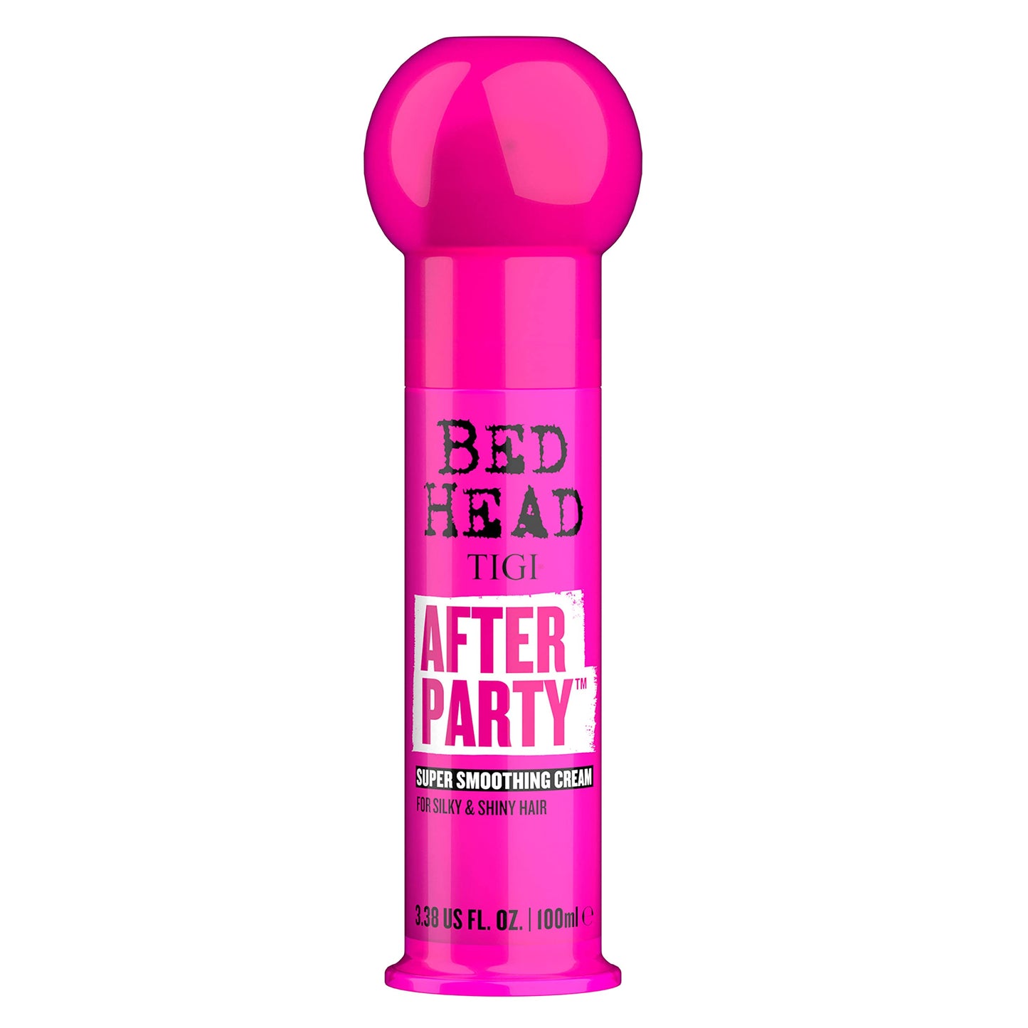 TIGI Bed Head After Party Super Smoothing Cream – Anti Frizz Hair Styling Product, Humidity Protection for Frizzy, Dull, or Coarse Hair, 3.38 fl oz