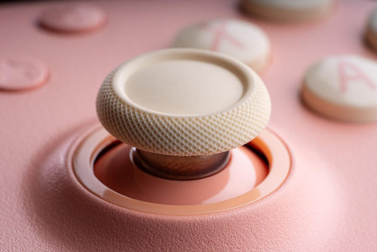 8BitDo Ultimate 2C Wireless Controller for Windows PC and Android, with 1000 Hz Polling Rate, Hall Effect Joysticks and Triggers, and Remappable L4/R4 Bumpers (Peach)