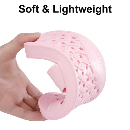 shevalues Shower Shoes for Women Men with Arch Support Quick Drying Pool Slides Lightweight Beach Sandals with Drain Holes, Pink 8-9 Women / 6.5-7.5 Men