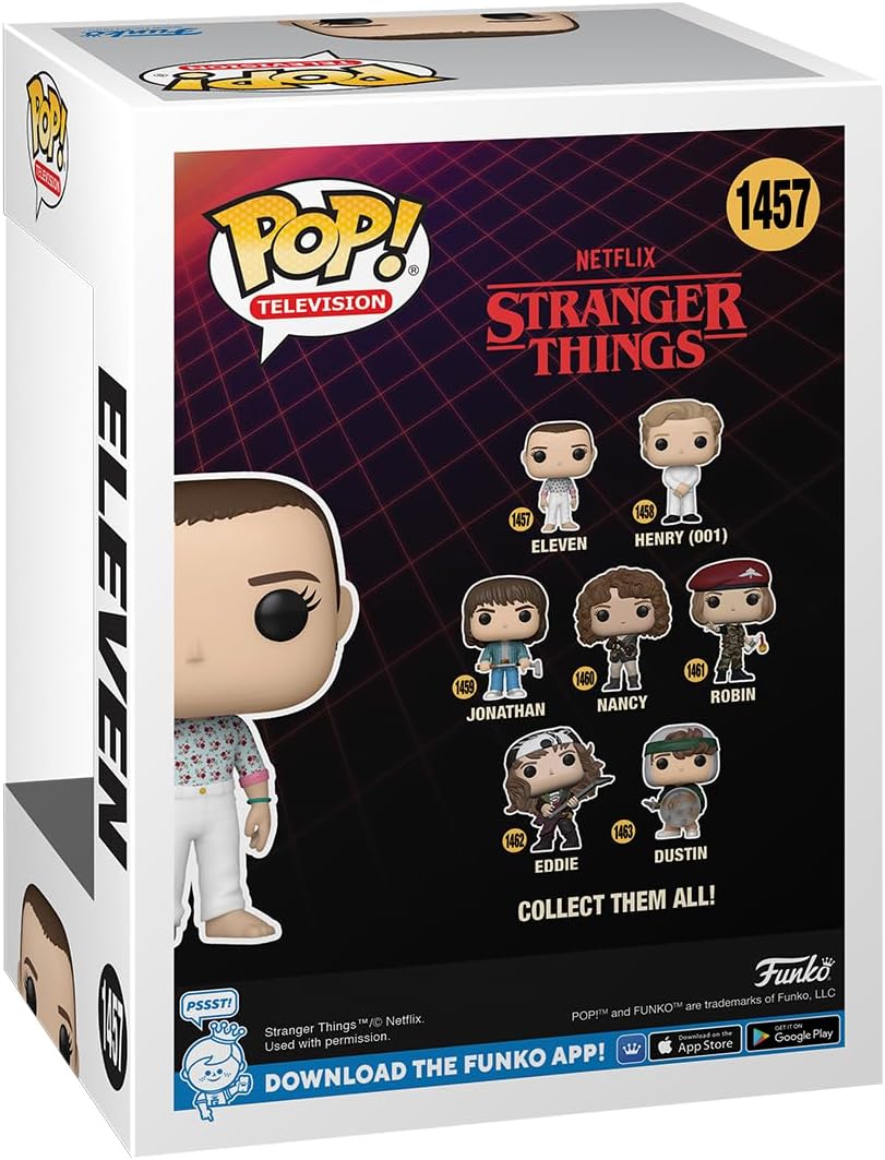 Funko POP! TV: Stranger Things - Finale Eleven - 1/6 Odds for Rare Chase Variant - Collectable Vinyl Figure - Gift Idea - Official Merchandise - for Kids & Adults - TV Fans