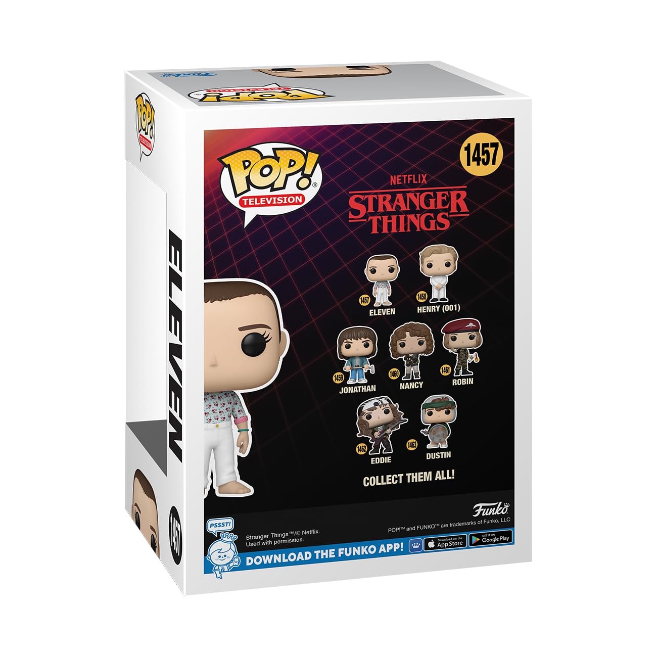 Funko POP! TV: Stranger Things - Finale Eleven - 1/6 Odds for Rare Chase Variant - Collectable Vinyl Figure - Gift Idea - Official Merchandise - for Kids & Adults - TV Fans