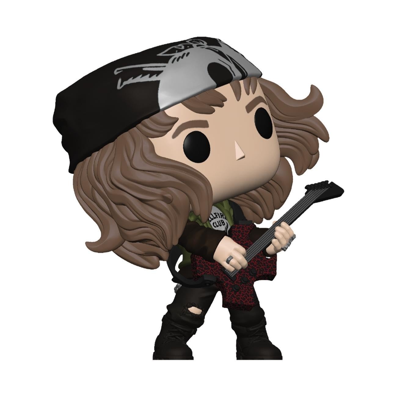 Funko POP! TV: Stranger Things - Hunter Eddie with Guitar - Collectable Vinyl Figure - Gift Idea - Official Merchandise - for Kids & Adults - TV Fans - Model Figure for Collectors and Display