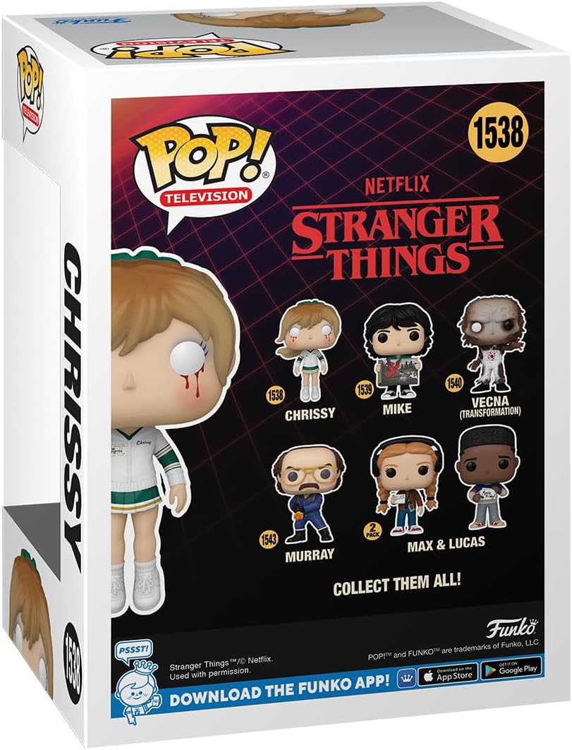 Funko POP! TV: Stranger Things - Chrissy Cunningham Floating - Bloody - Collectable Vinyl Figure - Gift Idea - Official Merchandise - for Kids & Adults - TV Fans - Model Figure for Collectors