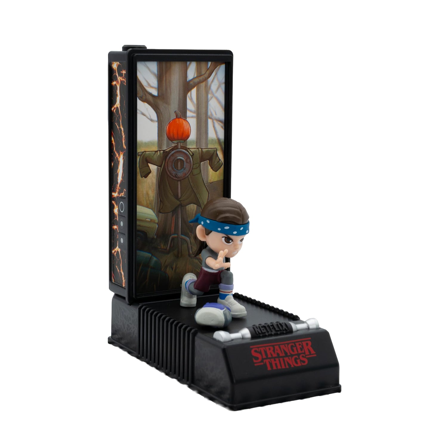 YuMe Stranger Things Walkie Talkie Collectible | Upside Down Capsule Series 3 Surprise Mini Figure & Display Stand | Netflix Merchandise | Kids, Adults & Series Fans Toy Gift | Get All 8 Characters