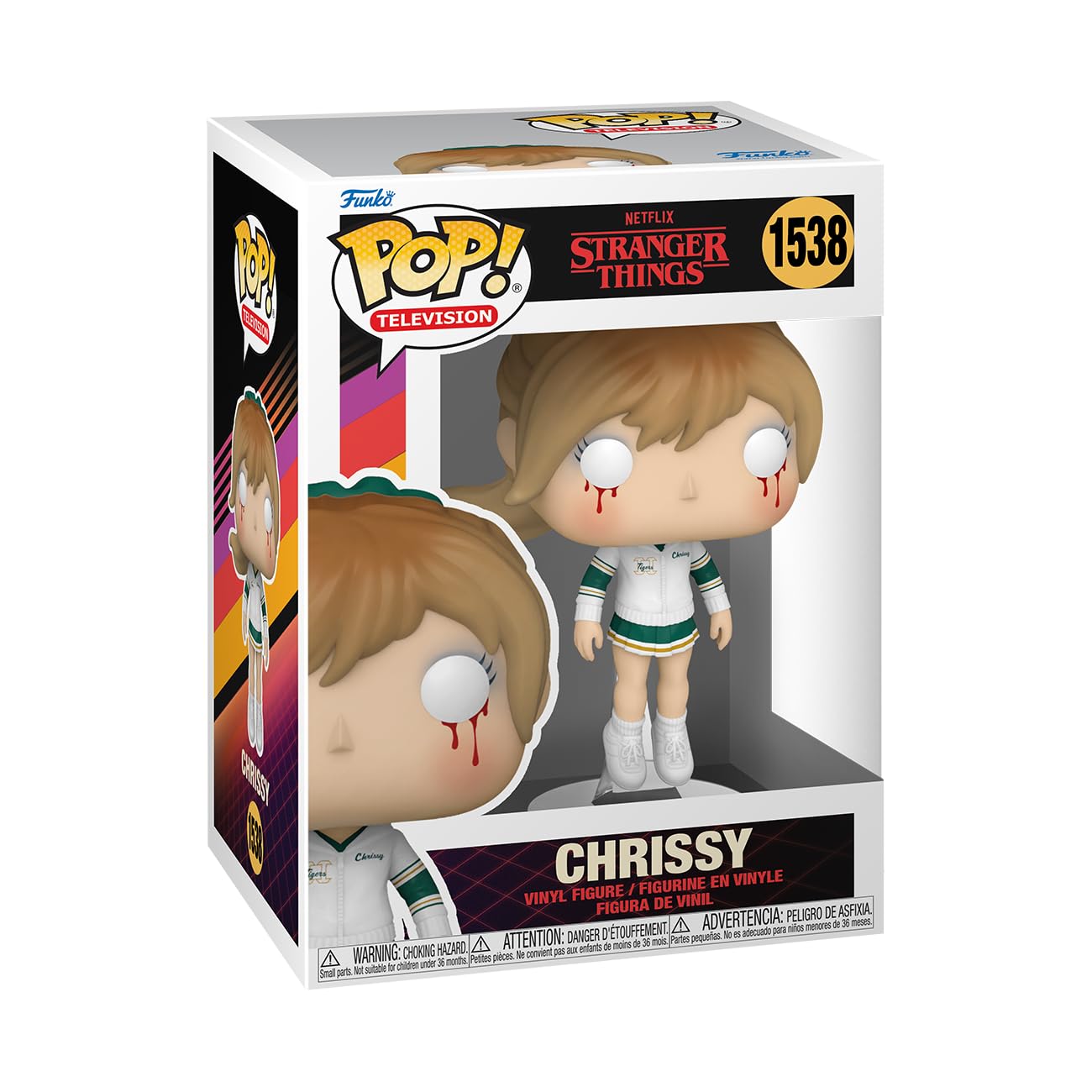 Funko POP! TV: Stranger Things - Chrissy Cunningham Floating - Bloody - Collectable Vinyl Figure - Gift Idea - Official Merchandise - for Kids & Adults - TV Fans - Model Figure for Collectors