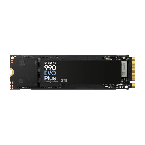 Samsung 990 EVO Plus SSD 2TB, PCIe Gen 4x4, Gen 5x2 M.2 2280, Speeds Up-to 7,250 MB/s, Upgrade Storage for PC/Laptops, HMB Technology and Intelligent Turbowrite 2.0, (MZ-V9S2T0B/AM)