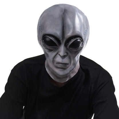 Vmonke Realistic Alien Face Masks Extraterrestrial Encounter Prank Masks Fun Halloween Cosplay