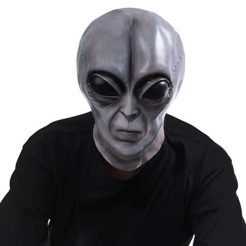 Vmonke Realistic Alien Face Masks Extraterrestrial Encounter Prank Masks Fun Halloween Cosplay