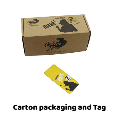 CreepyParty Releastic Human Mask Novelty Halloween Costume Party Latex Head Masks (crying)