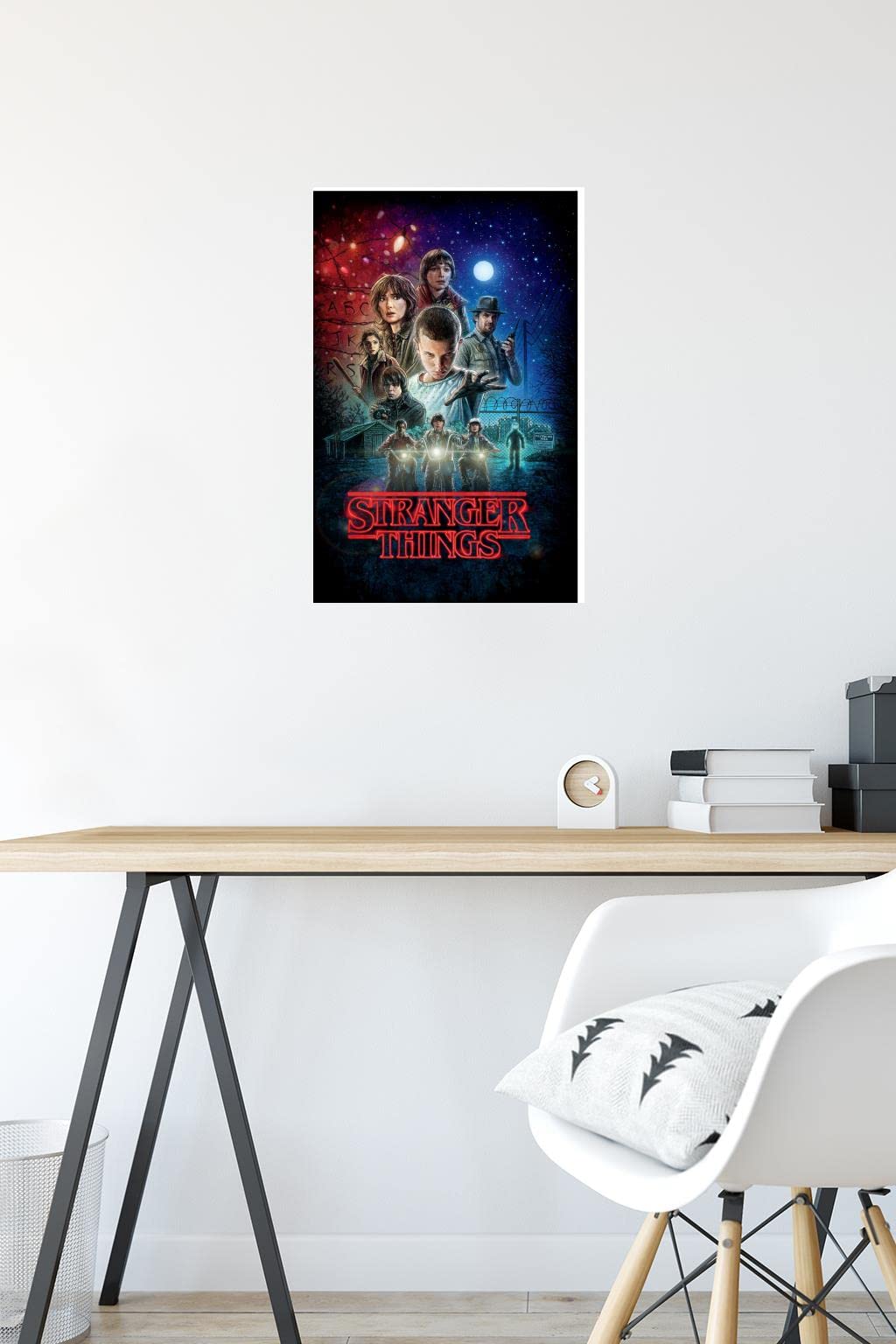 Trends International Netflix Stranger Things - One Sheet Wall Poster, 14.725" x 22.375", Multi