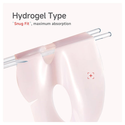 CANDORLOV Overnight Collagen Lifting Gel Mask 5 pcs, Korean Face Lifting Deep Hydrogel Mask for Glass Skin, Anti-Aging with PDRN, Hyaluronic Acid for Elasticity, Firmness