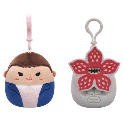 Squishmallows Original “Stranger Things” 3.5-Inch Eleven + Demogorgon 2-Pack - Official Jazwares Plush (Clips)
