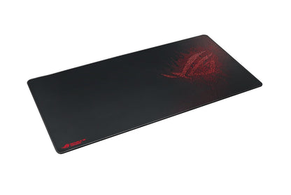 ASUS ROG Sheath Gaming Mouse Pad – 35.4” x 17.3", Extra-Large Surface, Pixel-Precise Tracking, Anti-Fray Stitched Edges, Non-Slip Base - Black/Red