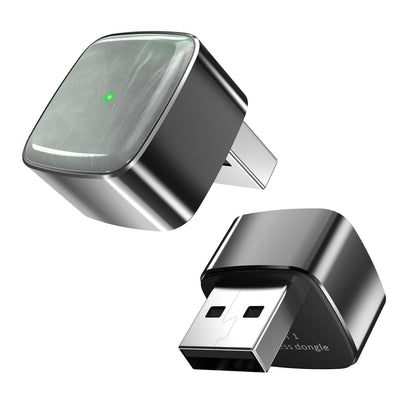 RTGRNKY Mini Wireless Carplay Adapter for iPhone &Android Auto with Extension Cable Type C Caplay Wireless Adapter,Plug & Play Easy and Stable Connection Carplay for Apple & Android Auto