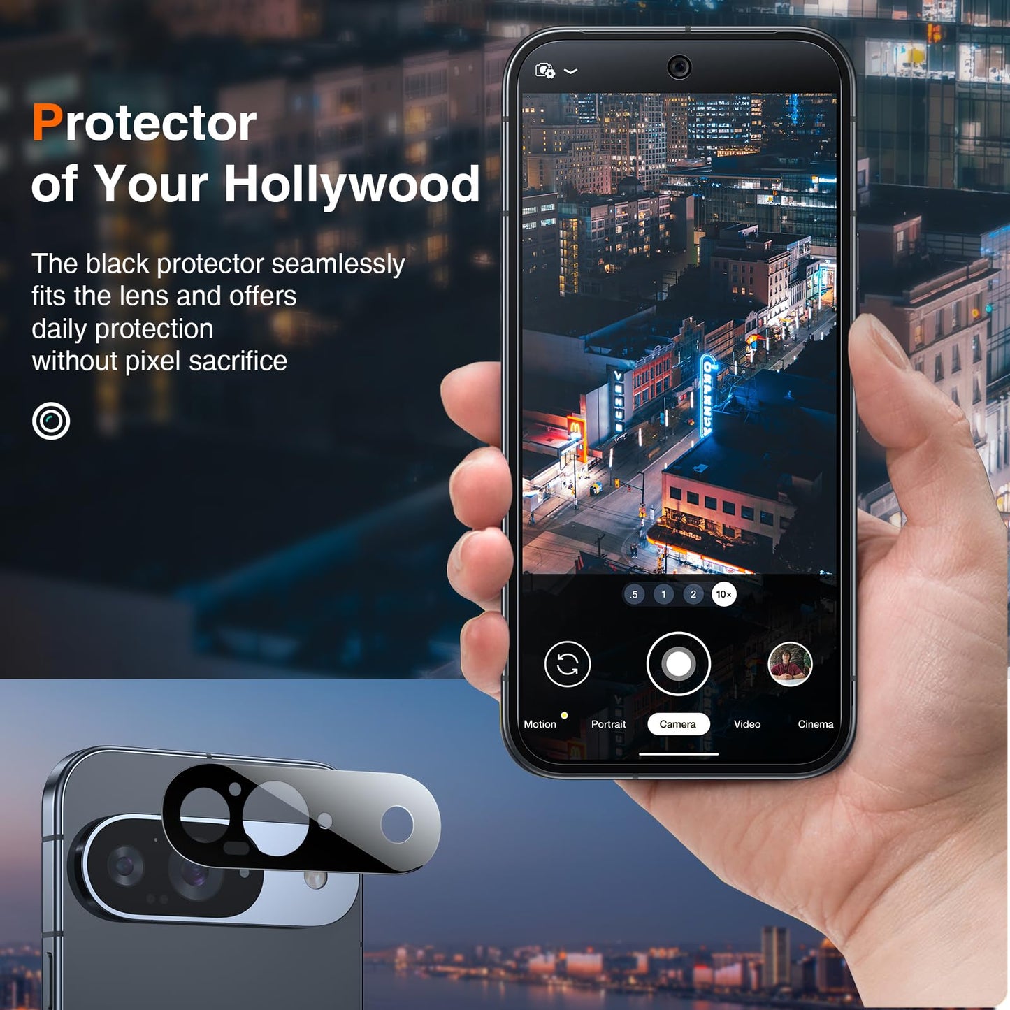 LK 2 Pack for Google Pixel 9 Screen Protector with 2 Pack Camera Lens Protector, HD Ultra-thin, 9H Hardness Tempered Glass Screen Protector for Pixel 9 [Fingerprint Compatible] Bubble-Free