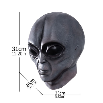 Vmonke Realistic Alien Face Masks Extraterrestrial Encounter Prank Masks Fun Halloween Cosplay