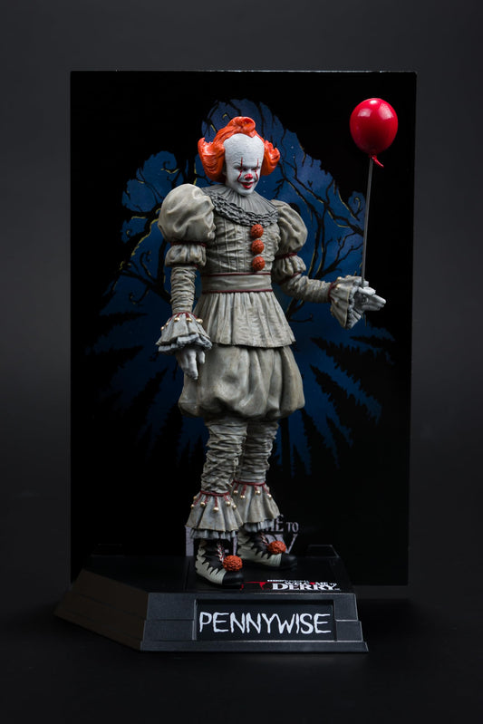McFarlane Toys- Pennywise (Welcome to Derry) 6in Posed Figure Gold Label
