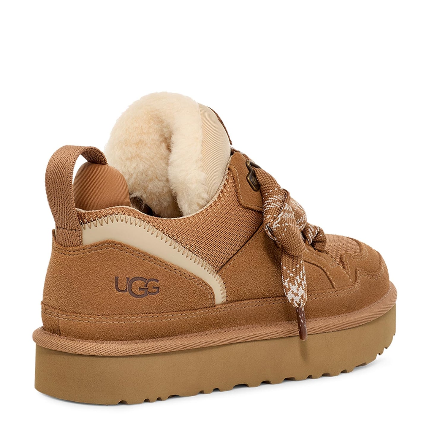 UGG Women's Lowmel Sneaker, Chestnut, 8