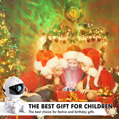 SHJQJJLBCQ Galaxy Light Projector for Kids and Adults - Astronaut Night Light for Bedrooms and Playrooms - Star Ceiling Decoration
